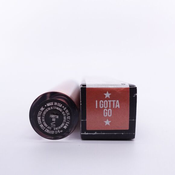 Jeffree Star Velour Liquid Lipstick I Gotta Go Rose Gold Brand Dawson New in Box - Picture 3 of 5